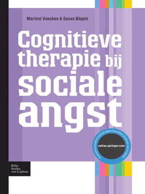 cover image of Cognitieve therapie bij sociale angst
